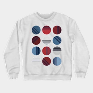 Circles and lines Crewneck Sweatshirt